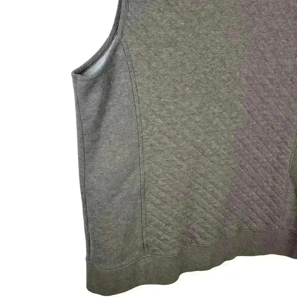 LL Bean Quilted Vest Womens XL Heathered Brown Equestrian Cowgirl Westerncore - Picture 5 of 16